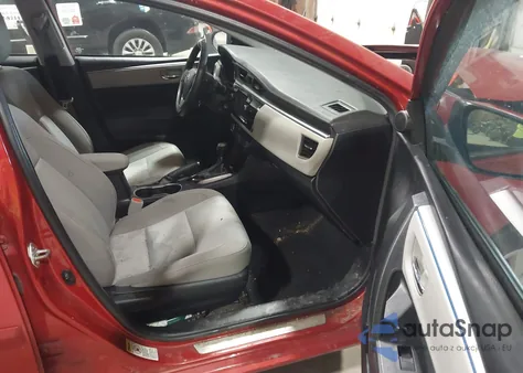 2016 Toyota Corolla Le из США, поврежденный, VIN 2T1BURHE6GC702020